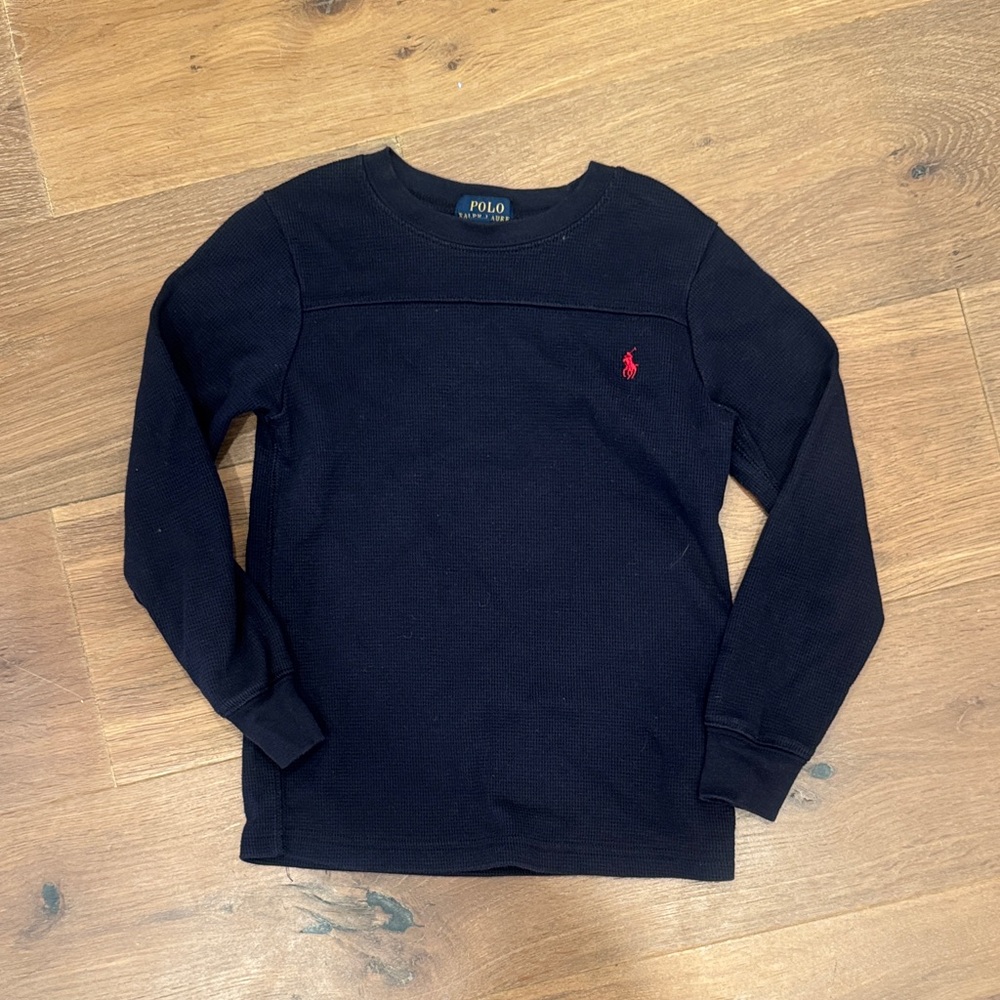 Polo by Ralph Lauren kids Navy Crewneck Sweater